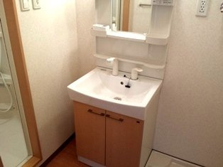 フォレスト・ヴィラの洗面所|洗髪洗面化粧台