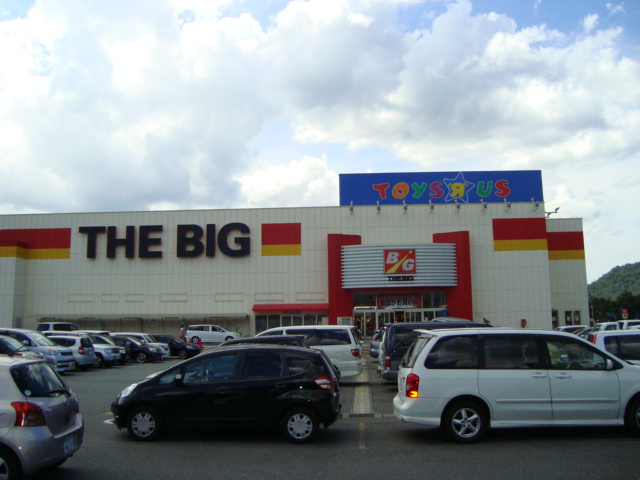 グランドアビタシオンの周辺|ザ・ビッグ大内店（ディスカウントストア）まで802ｍ