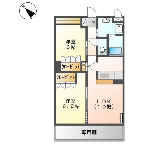 グランドアビタシオンの間取り