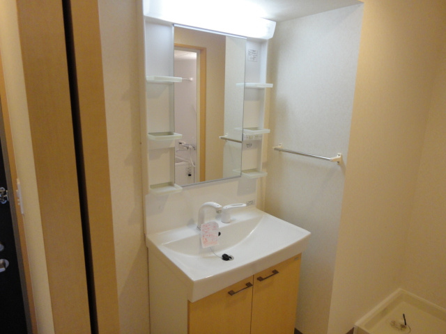 グランドアビタシオンの洗面所|洗髪洗面化粧台