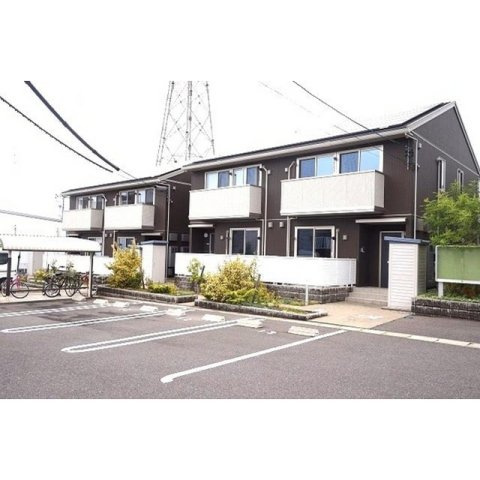 各務原市蘇原新栄町１丁目のアパートの外観