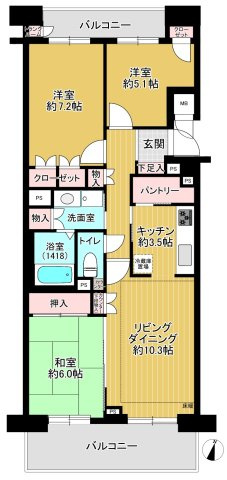 ルアンジュさがみ野ウエストリーフ