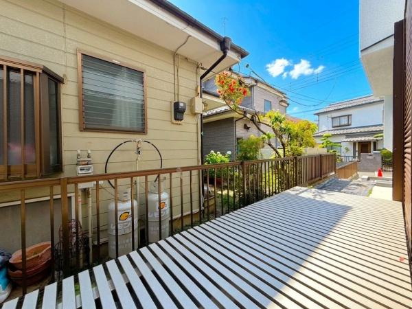 横浜市泉区和泉中央北１丁目の中古一戸建の庭
