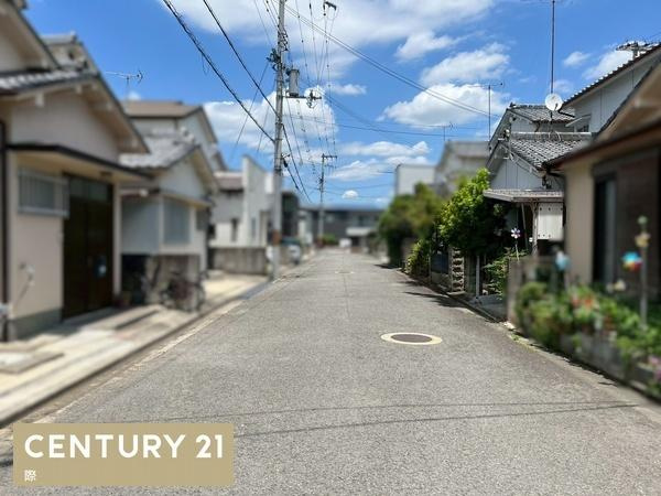 和歌山市太田　土地の前面道路含む現地写真