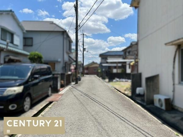 和歌山市太田　土地の前面道路含む現地写真