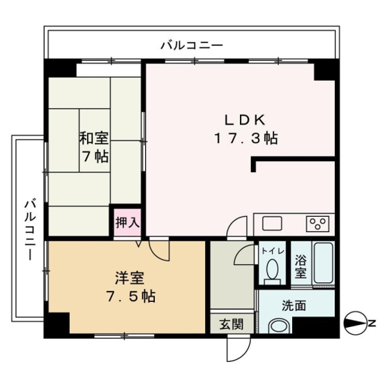 【間取り】 | ハッピーライフ・フジ