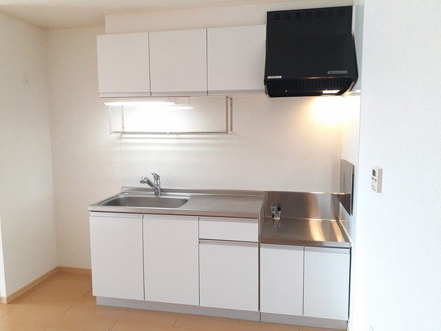 ブリアントビュ－　Ａのキッチン|きれいなキッチンです