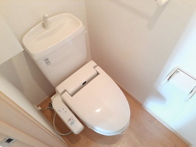 ブリアントビュ－　Ａのトイレ|トイレもきれいです