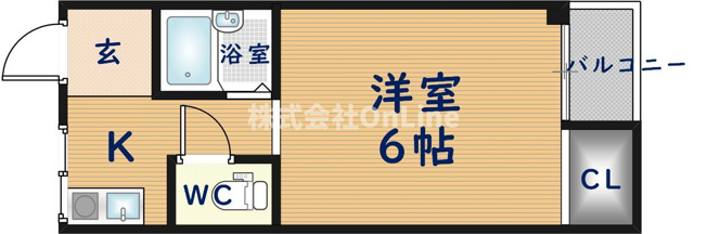 【間取り】 | シャトレ小阪