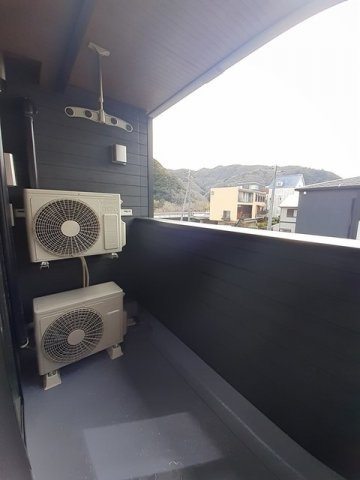 フィレ・ル・クールⅡのバルコニー