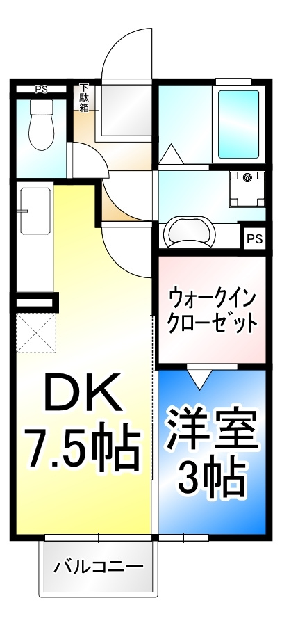 豊田弐番館の間取り