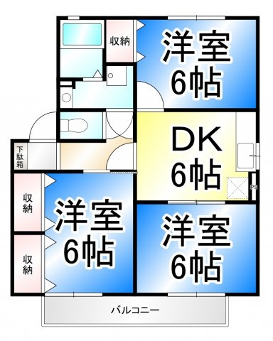 ヴィラージュ本郷の間取り