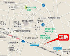 【地図】 | 千葉市緑区誉田町2丁目　売地　２号地 | JR外房線「誉田駅」駅徒歩18分、県道20号線大網街道沿い近くの物件になります！