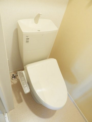 ウッドスプリング千代田Ｂのトイレ|コンパクトで使いやすいトイレです