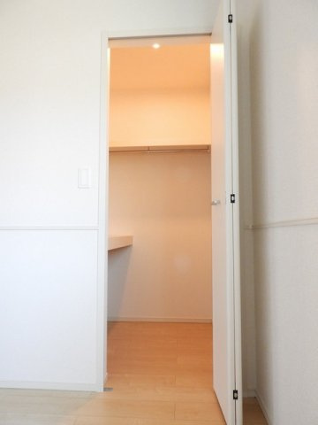 ウッドスプリング千代田Ｂの収納|専用の収納スペースです