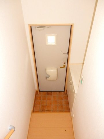 ココミニヨンの玄関|落ち着いた玄関です