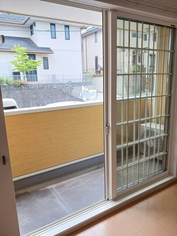 ウエストヒルズⅠのバルコニー|バルコニー付きです