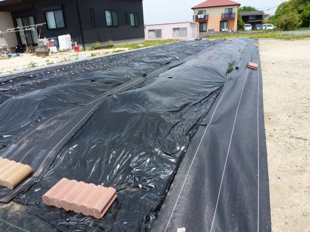 小郡市上西鰺坂売地の周辺|畑を一緒に買っていただくことになります。すぐ植えられるようしていますので、家庭菜園をやりたい方におす