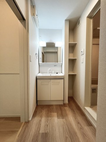 アースメゾンの洗面所