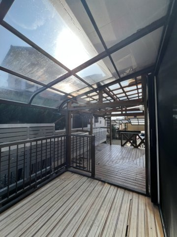 ☆★☆完成見学会開催中☆★☆古閑下町戸建てのバルコニー