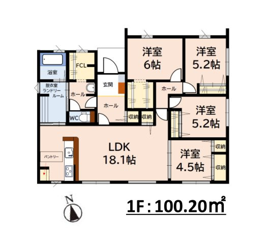 糟屋郡宇美町とびたけ3丁目第2-1棟（1号棟）