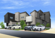 東灘区住吉山手7丁目　借地権付き新築戸建ての画像