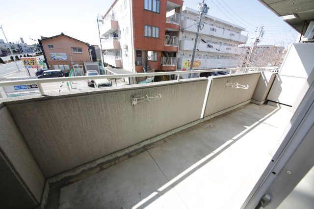 ベラビスタ柴田のバルコニー