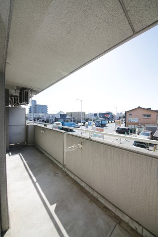 ベラビスタ柴田のバルコニー