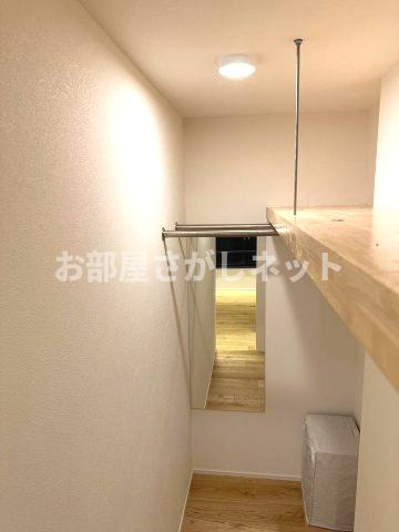 trias220【おとり物件なし】#学生・社会人にオススメ！初期費用分割払いOK！の収納|ウォークインクローゼット