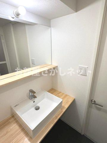 trias220【おとり物件なし】#学生・社会人にオススメ！初期費用分割払いOK！の洗面所