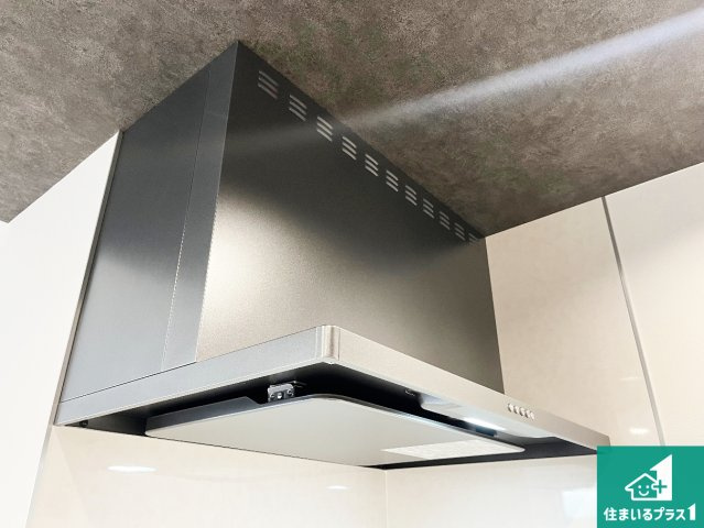 神戸市西区竜が岡　新築一戸建ての設備|汚れにくいスロットフィルタでお手入れラクラク！ＬＥＤ照明付き！