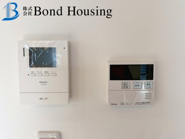 平屋の新築戸建　塩屋北町1丁目の防犯設備