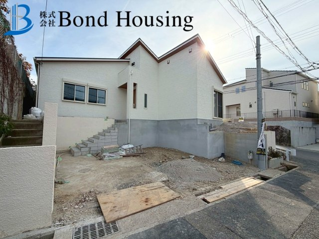 平屋の新築戸建　塩屋北町1丁目の外観