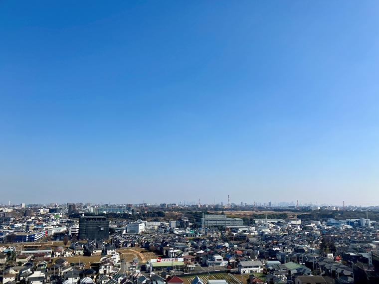 グランシエロ朝霞台シエナの丘の展望