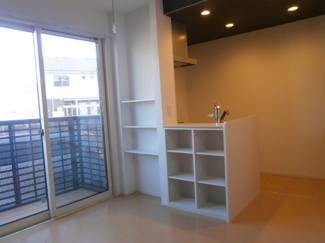 【居間・リビング】 | フォーゲルテラス　ブラウⅡ | 2口ガスコンロ・グリル