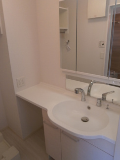 【洗面所】 | フォーゲルテラス　ブラウⅡ | シャンプードレッサー