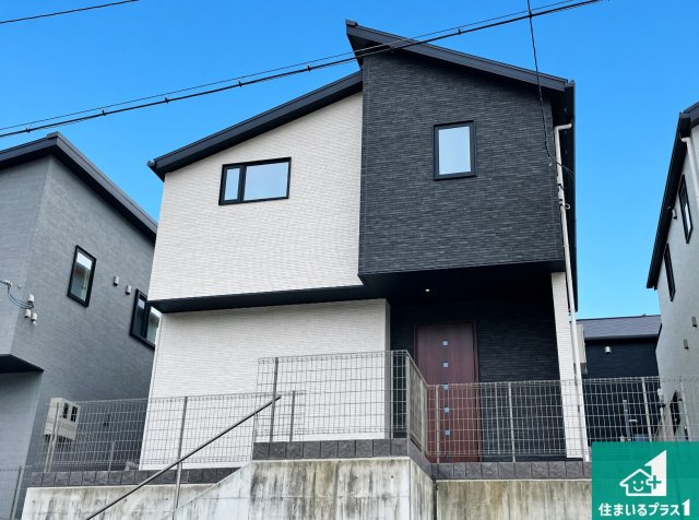 神戸市北区山の街　新築一戸建ての外観|お客様に長く安心して住んでいだだける事にこだわった家づくり！住んでからのアフターサービスにもしっかりと取り組んでいます！