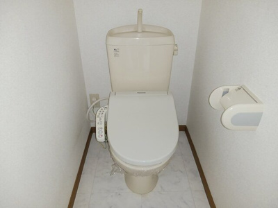 【トイレ】 | アスモみゆきⅡ番館 | 落ち着いたトイレです