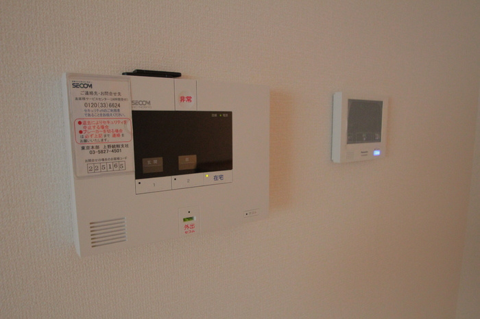 キャッスル上野のセキュリティ