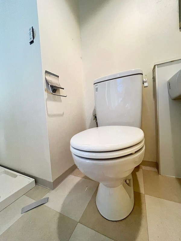 スパンキーギャレットのトイレ