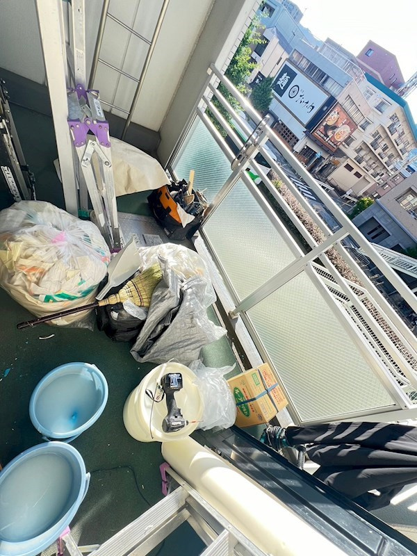 スパンキーギャレットのバルコニー