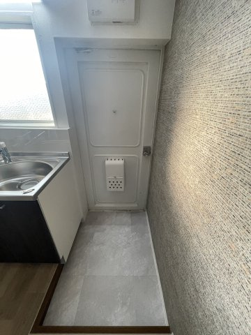 天満マンションの玄関