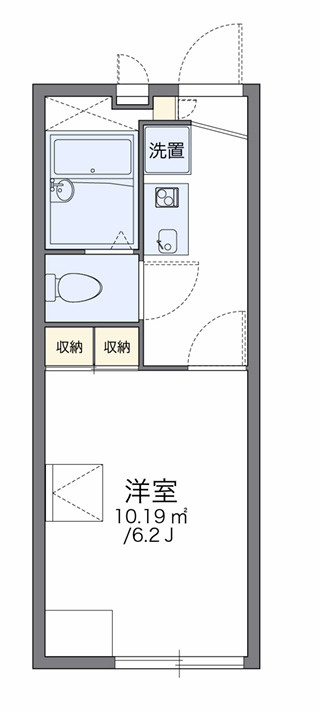 レオパレスMarutakaの間取り