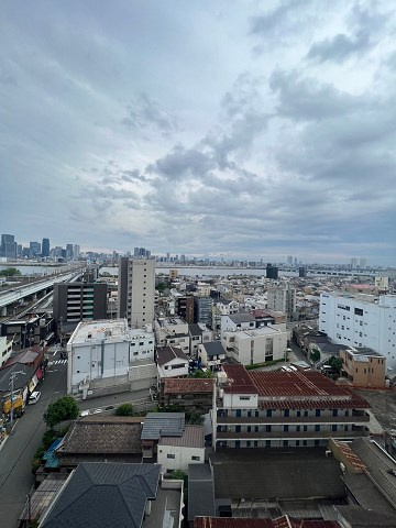 プレサンス塚本駅前の展望