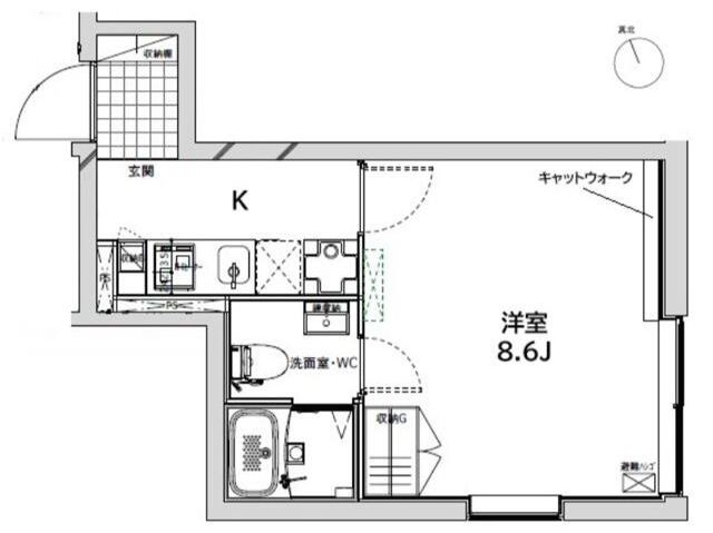 ＬＩＦＥＥＤ ＣＲＥＡＬ広尾の間取り