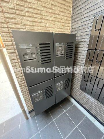 H-maison塚本Ⅱのエントランス|建物の内部です