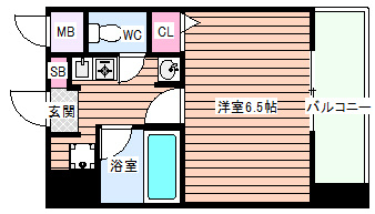【間取り】 | エスティライフ梅田北
