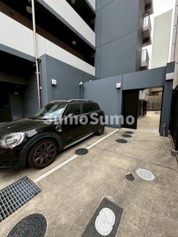 パークアクシス大阪新町の駐車場