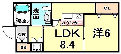 カトルセゾンの間取り