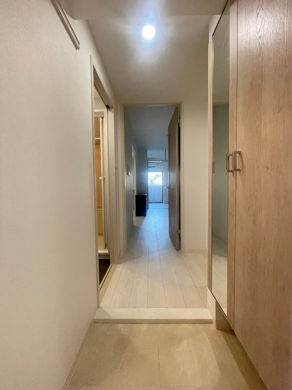 パルク クレール博多の玄関